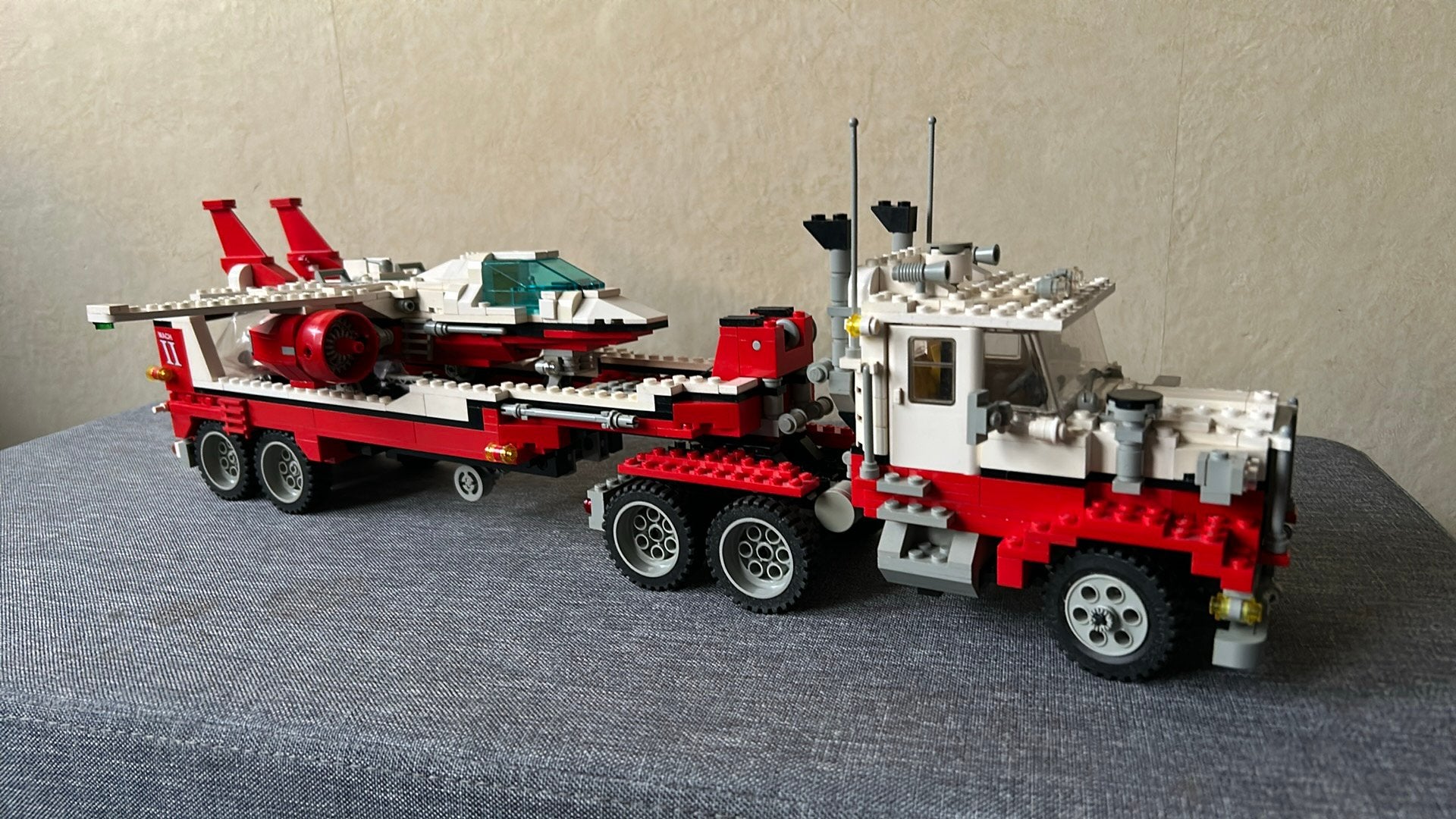 Lego Model Team 5591 Mach II Red Bird Rig, Kinderen en Baby's, Gebruikt, Overige thema's, Lego, Ophalen of Verzenden