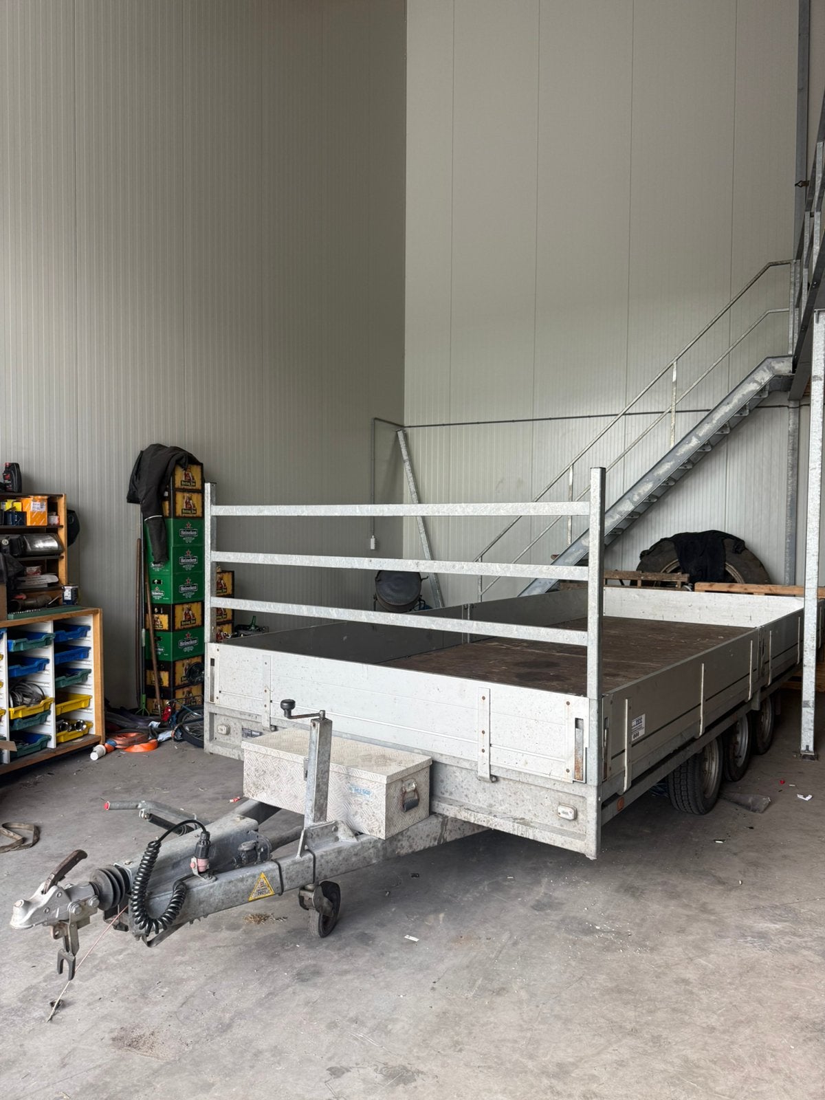 Hulco 5 meter met rijplaten 3500 kg, Ophalen of Verzenden
