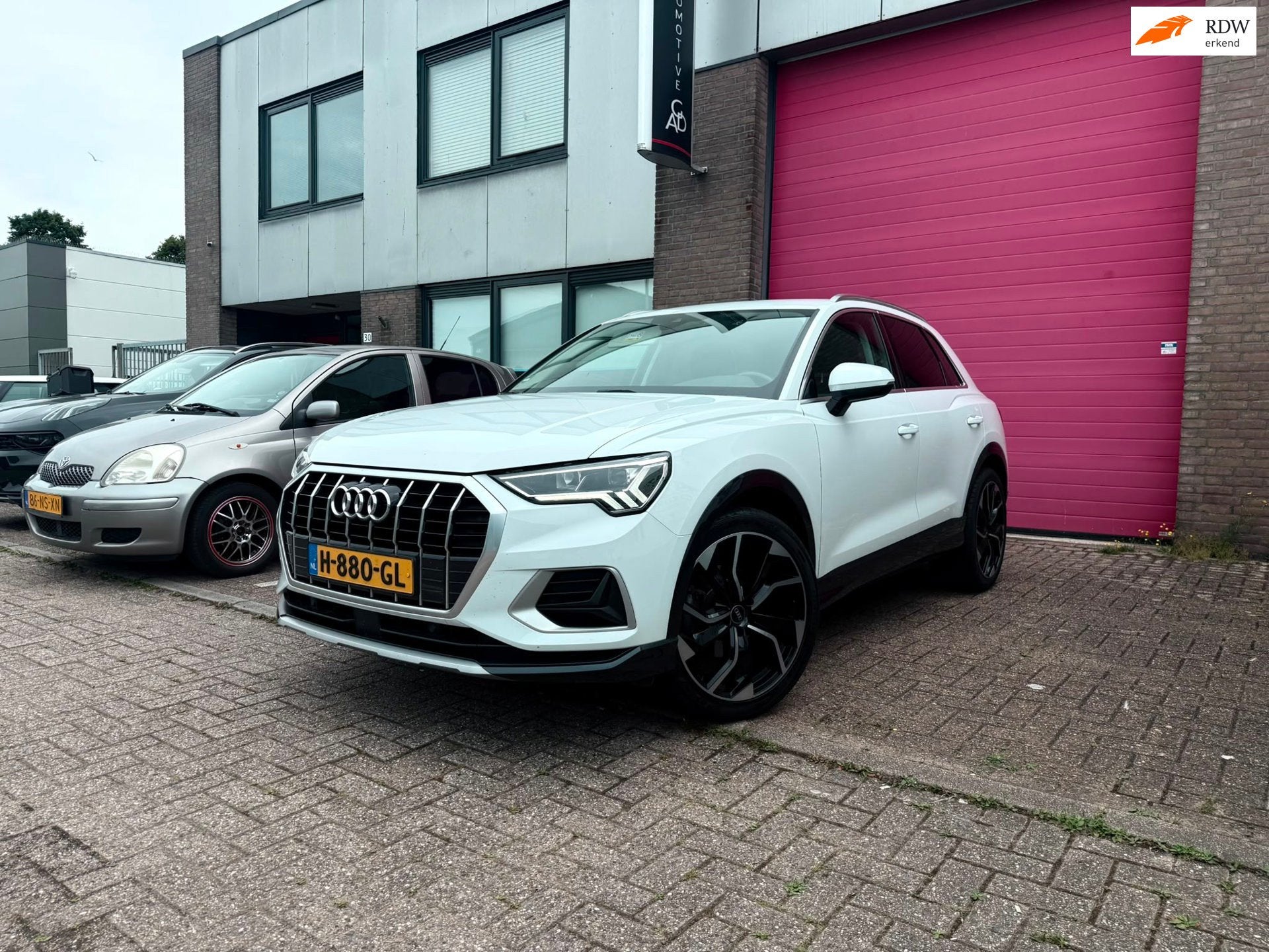 Audi Q3 35 TFSI Advanced Pro Line Automaat, Auto's, Audi, Stof, 4 cilinders, 150 pk, Wit
