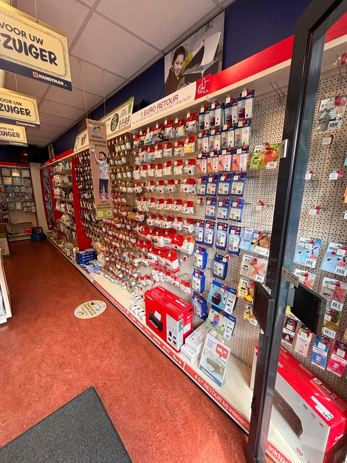 Winkel inrichting te koop, Ophalen