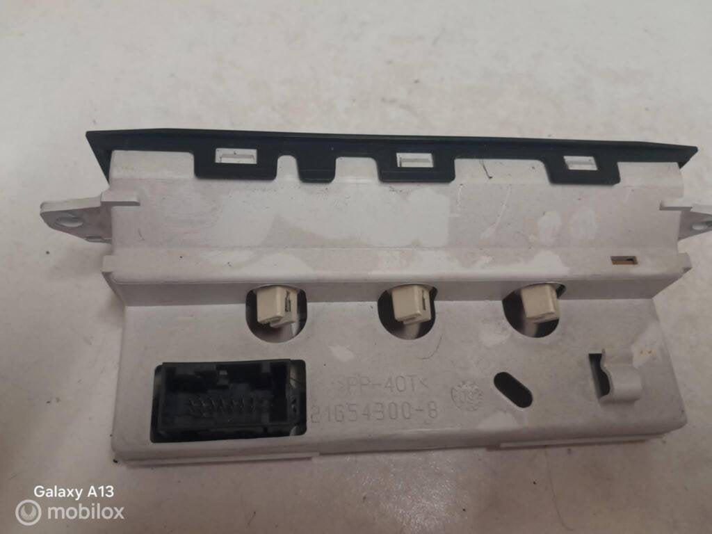 Interieurdisplay Peugeot 206 96658097XT, Auto-onderdelen, Gebruikt, Ophalen of Verzenden