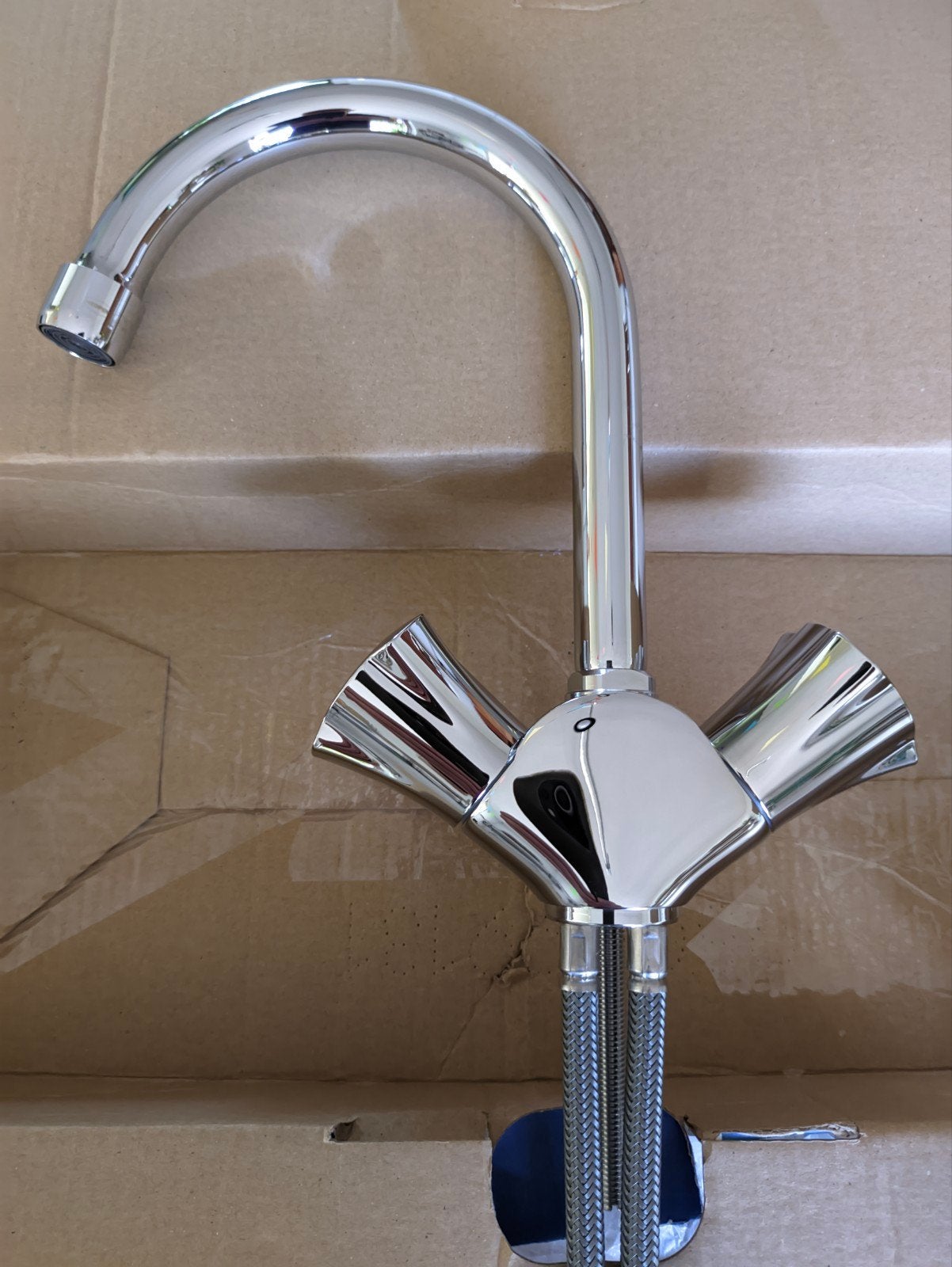 Grohe Costa L Keukenkraan Chroom - Nieuw in doos, Ophalen of Verzenden, Nieuw, Chroom, Kraan