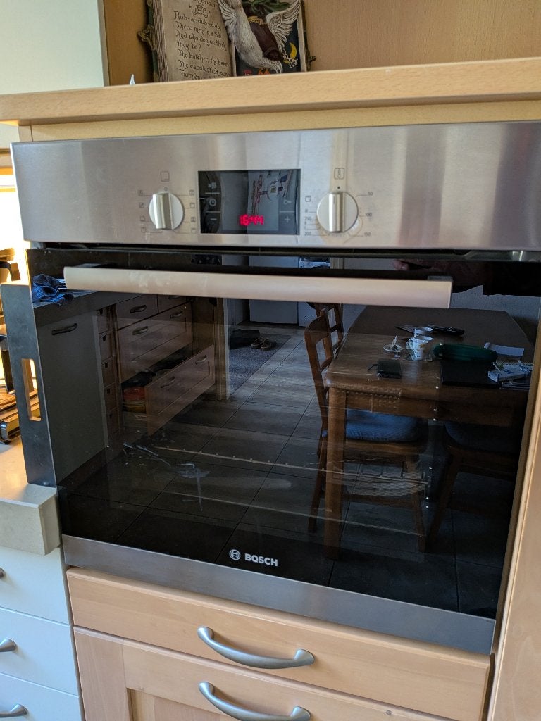 Bosch inbouwoven HBA23B150E, 61L!, Witgoed en Apparatuur, Ophalen, Gebruikt, Hete lucht, Bosch