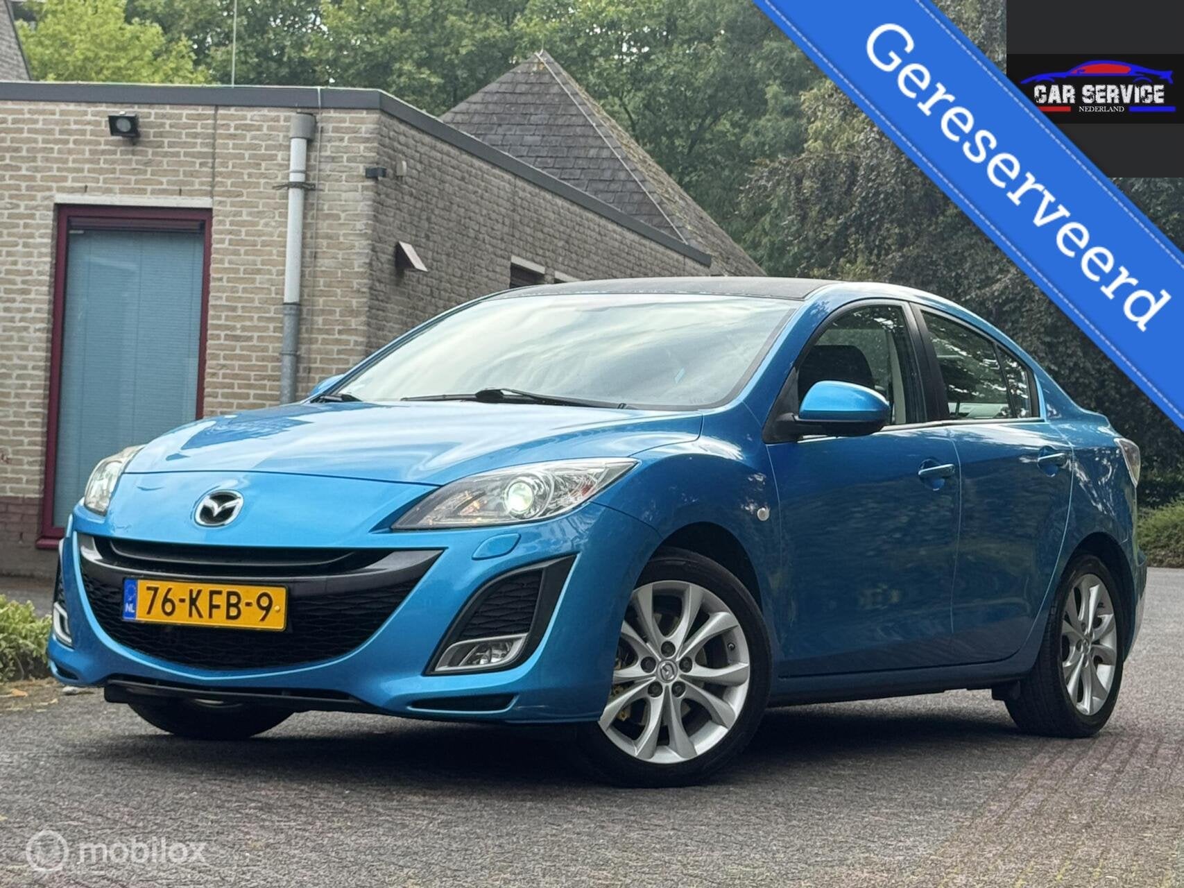 Mazda 3 2.0 DiSi GT-L/KEYLESS/NAVI/PDC/STLVW/TREKHAAK/NAP/AP, Voorwielaandrijving, Euro 5, 15 km/l, Gebruikt