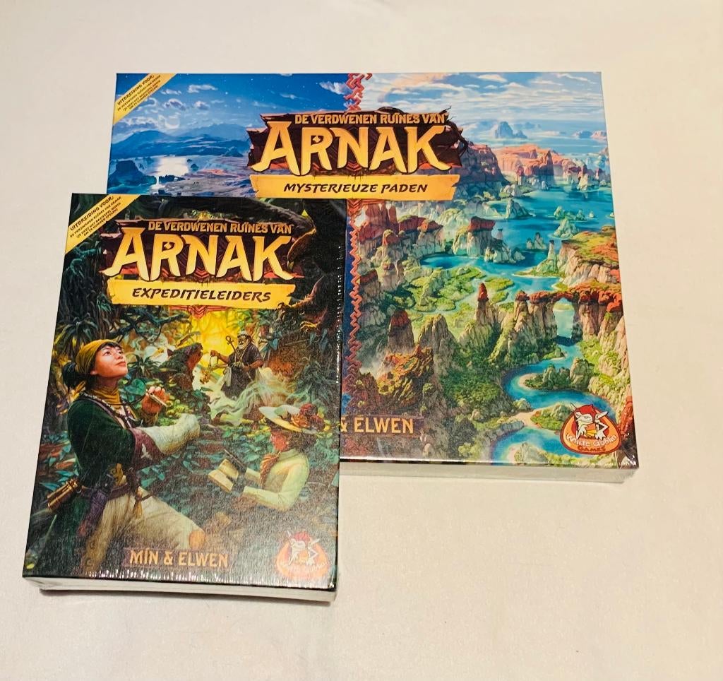 Arnak : Expeditieleiders & Mysterieuze Paden uitbreidingen, Hobby en Vrije tijd, Gezelschapsspellen | Bordspellen, White Goblin Games
