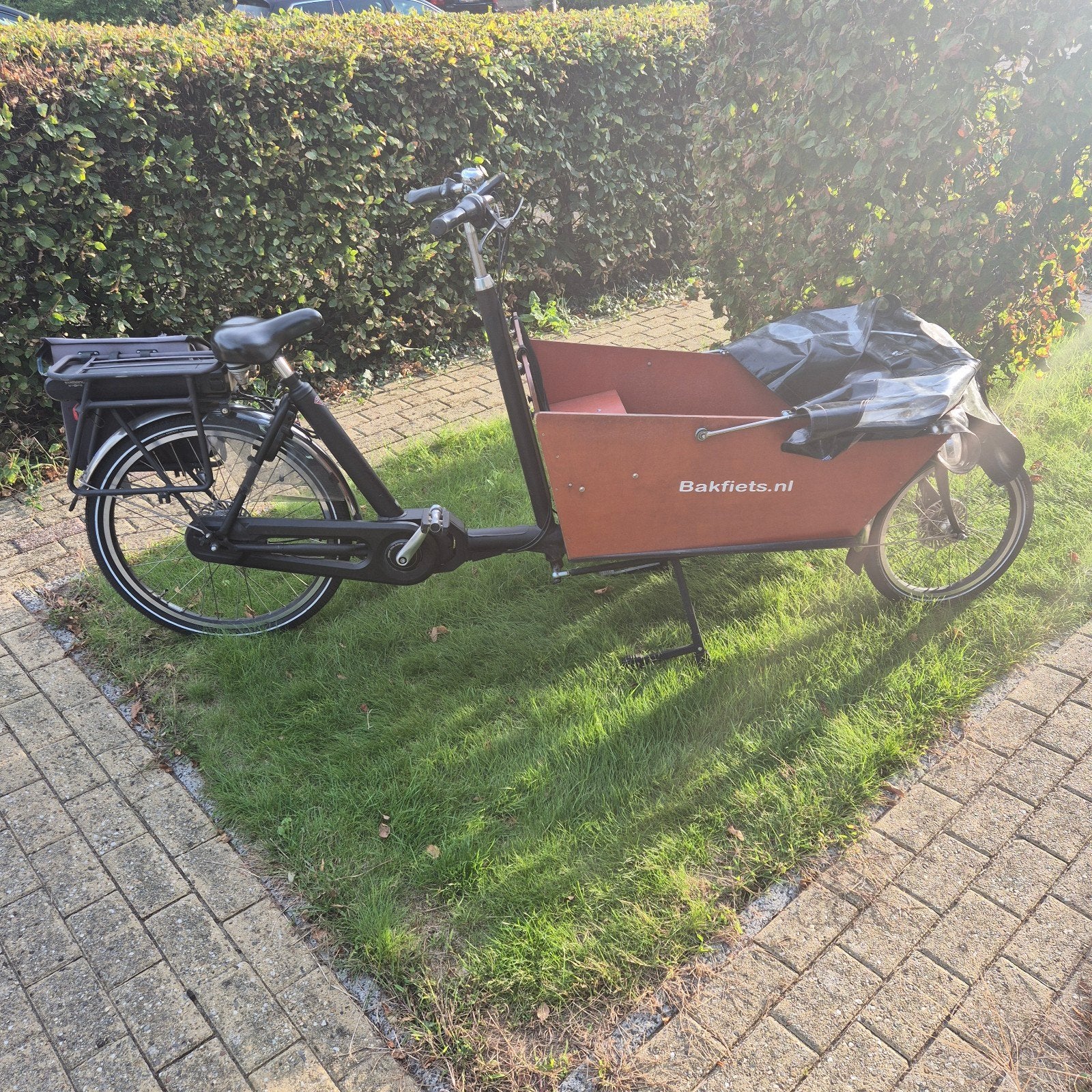Elektrische Bakfiets Cargo long classic, Ophalen, Gebruikt, 4 kinderen of meer