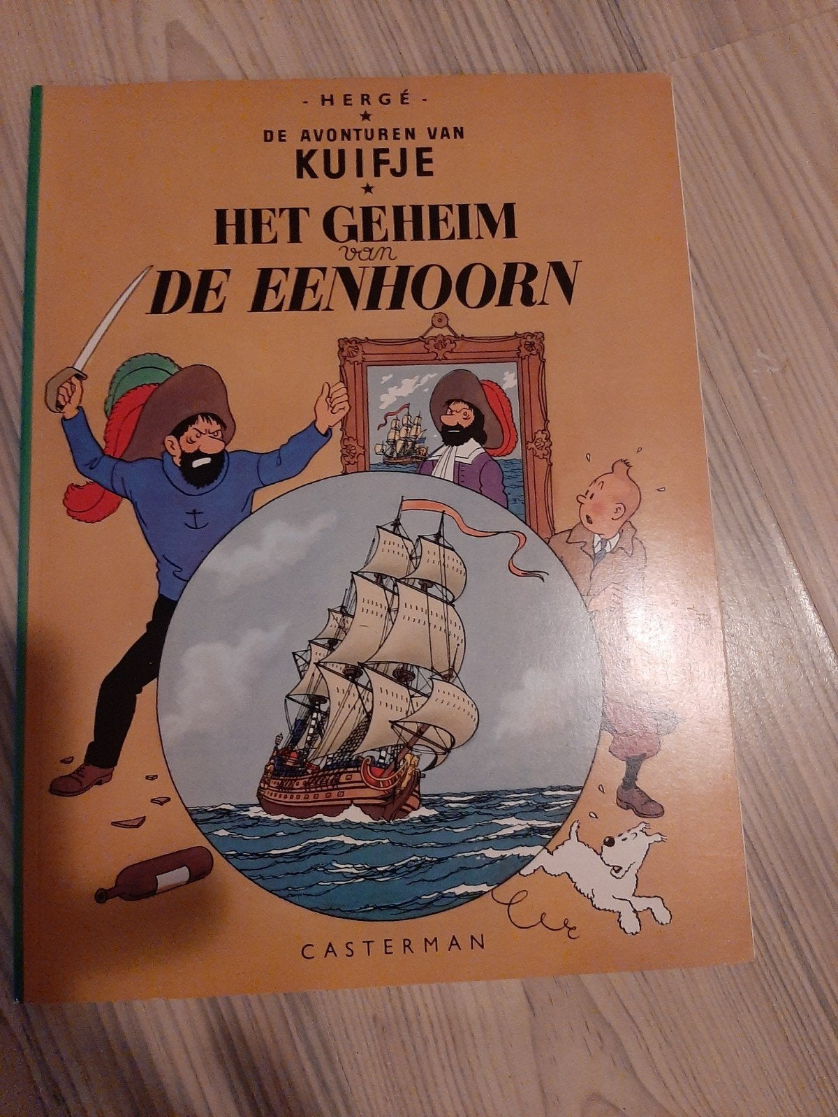 Kuifje - Het Geheim van de Eenhoorn, Eén stripboek, Ophalen of Verzenden, Gelezen, Hergé