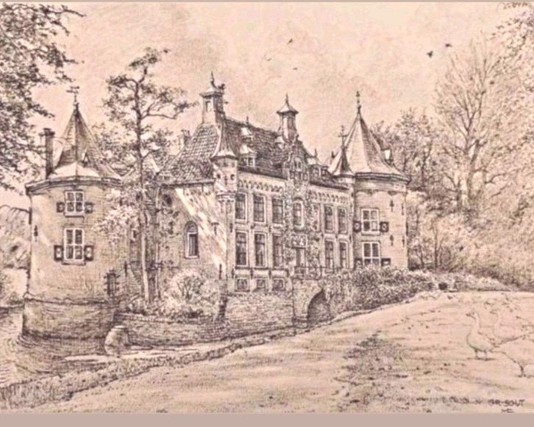 Maarn ... "Kasteel Maarsbergen" ..., Ophalen of Verzenden