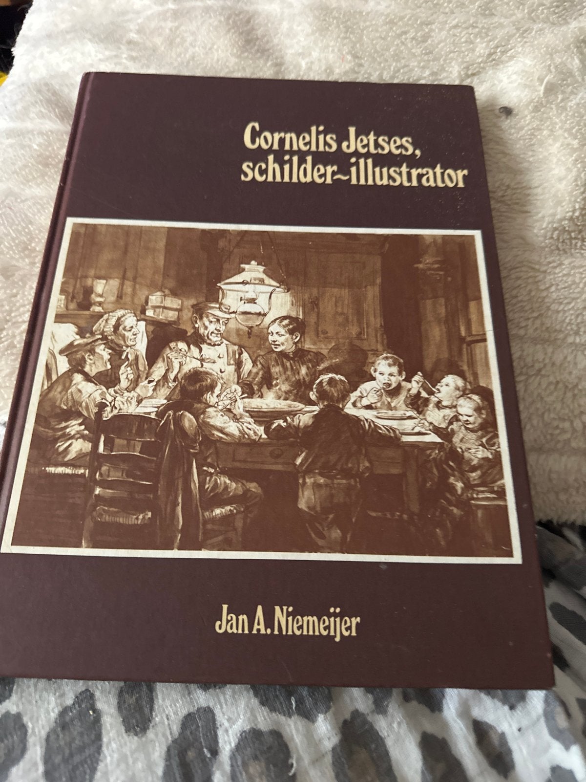 Cornelis Jetses, schilder-illustrator - Jan A. Niemeijer, Ophalen of Verzenden, Zo goed als nieuw, Schilder- en Tekenkunst