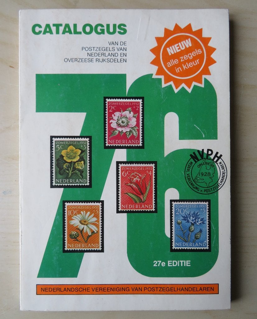 postzegelcatalogus Nederland 1976, Postzegels en Munten, Postzegels | Toebehoren, Ophalen of Verzenden, Catalogus