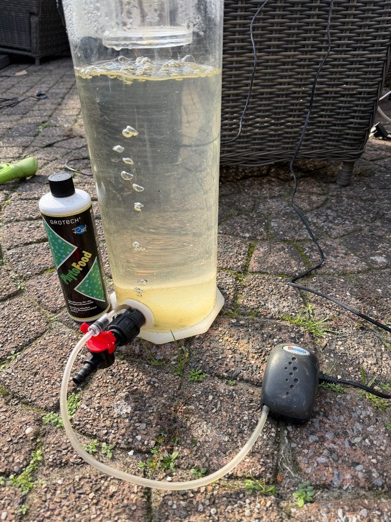 Phytoplankton reactor voor zeewateraquarium, Gebruikt, Overige typen, Overige merken, Ophalen of Verzenden