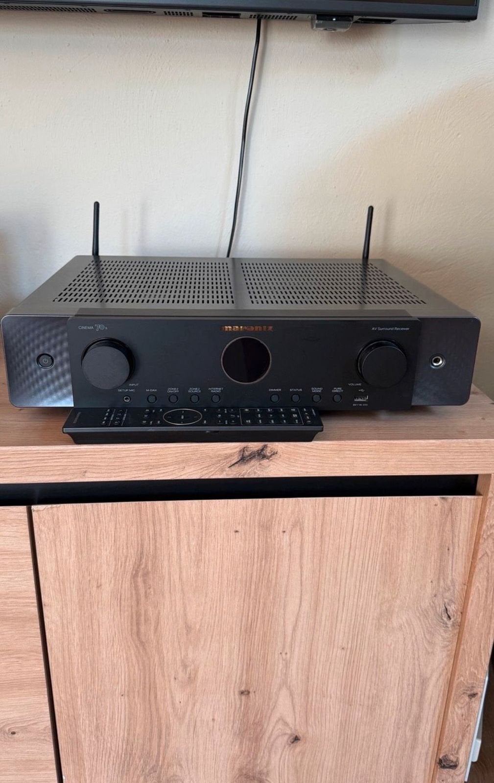 Marantz Cinema 70s 7.2 Kanaals AV-Receiver, Ophalen of Verzenden, Zo goed als nieuw