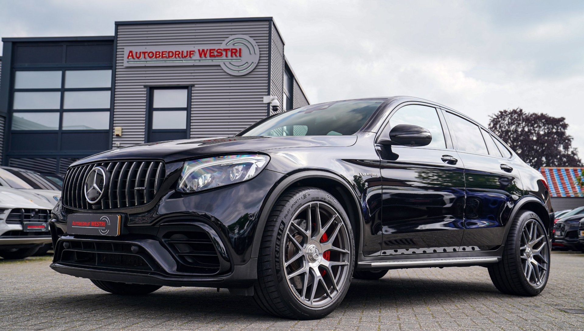 Mercedes-Benz GLC-klasse Coupé AMG 63 S 4MATIC+ | 360 Camer, Auto's, Mercedes-Benz, Automaat, Gebruikt, 510 pk, Leder
