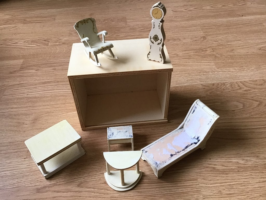 Kijkkastje en spul PPH, Ophalen of Verzenden, Poppenhuis