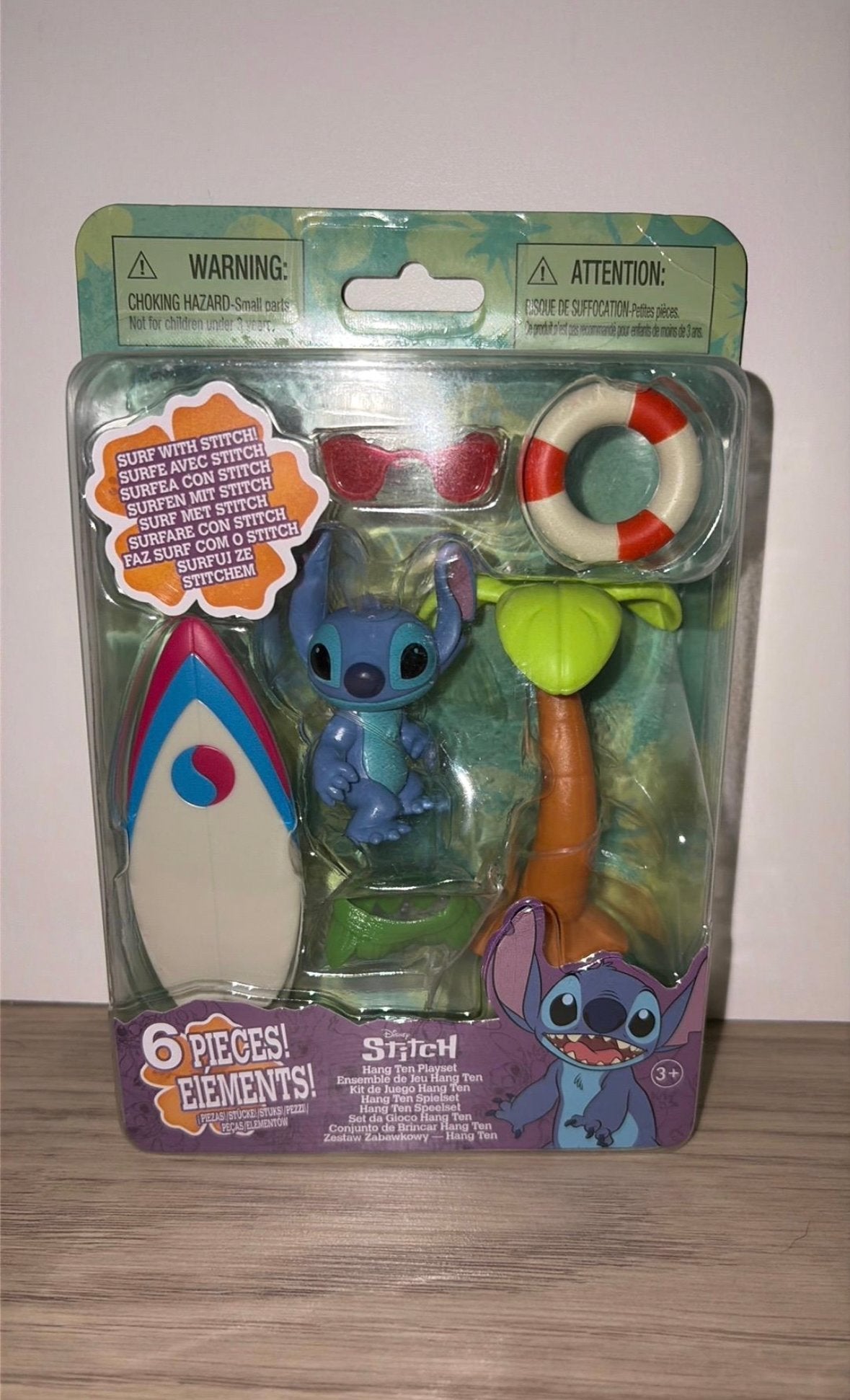 Disney Stitch Hang Ten Playset - Nieuw in verpakking, Ophalen of Verzenden, Nieuw, Jongen of Meisje