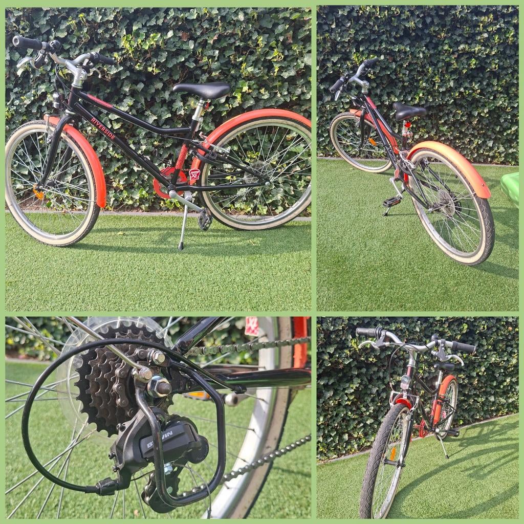Bieden - Zeer nette 24 inch kinderfiets..!, Ophalen, Zo goed als nieuw, 20 inch of meer, B-Twin