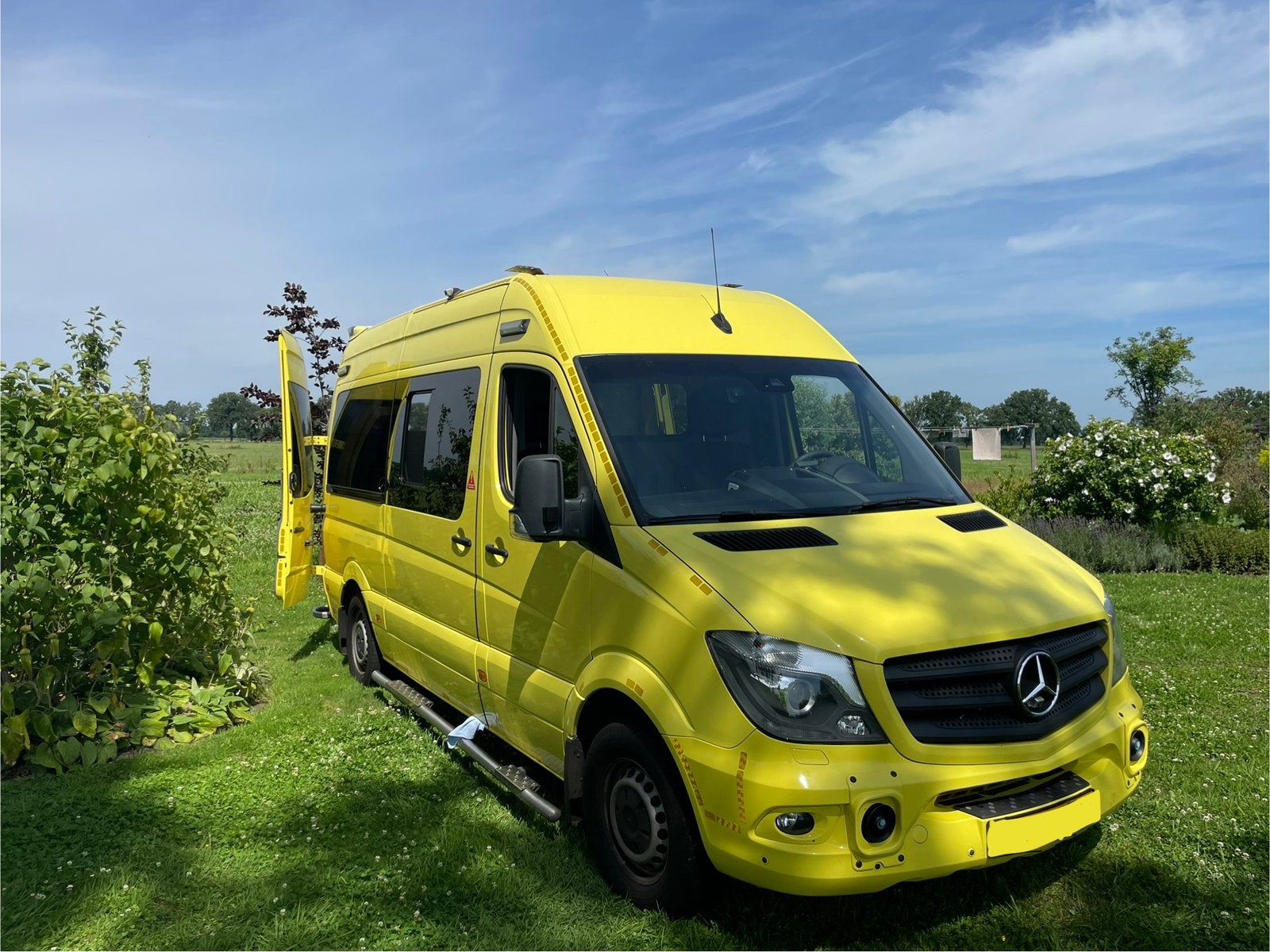 Mercedes Sprinter 319CDI,  Buscamper, 2018,Camperlance,euro6, Auto's, Automaat, Euro 6, 2000 kg, 2987 cc