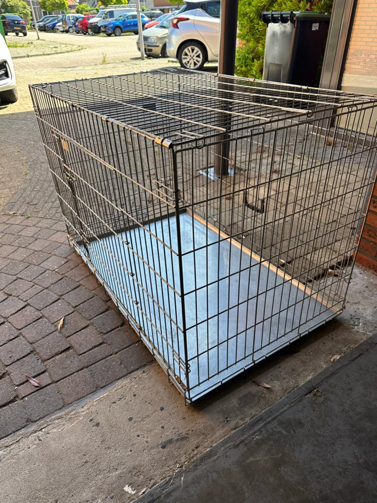Hondenbench grote hond, Ophalen, Gebruikt