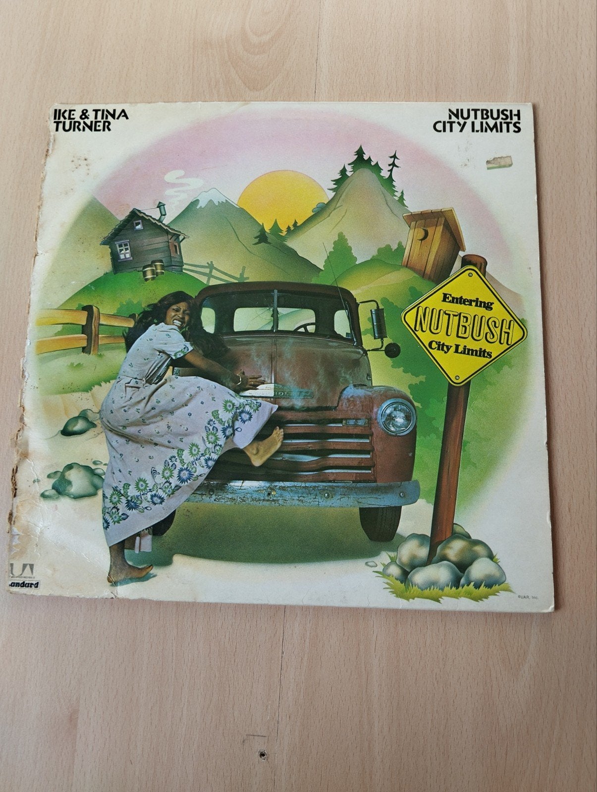 Ike & Tina Turner - Nutbush City Limits (LP, 1973), LP, Gebruikt, Overige genres, Ophalen of Verzenden