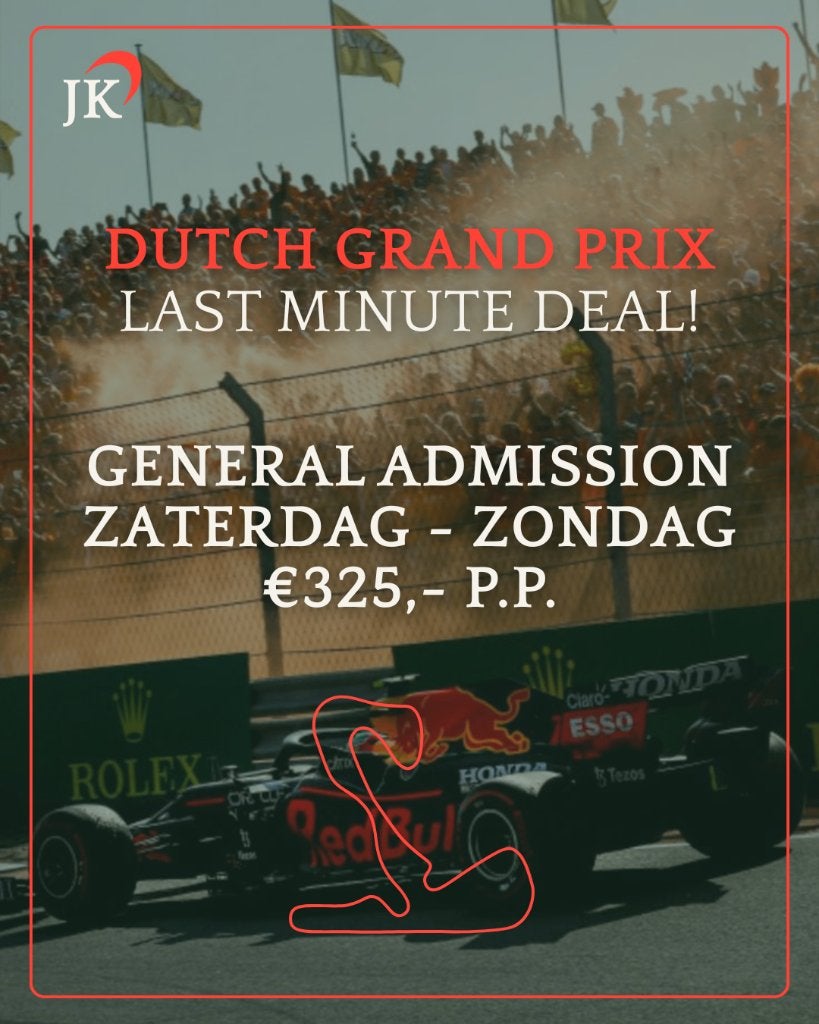 Dutch Grand Prix F1 Zandvoort, Drie personen of meer, Augustus