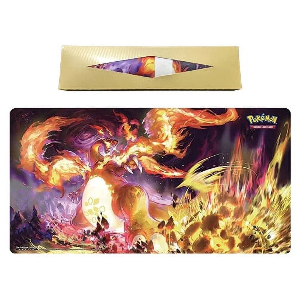 Pokemon charizard playmat speelmat pokemon kaarten, Hobby en Vrije tijd, Verzamelkaartspellen | Pokémon, Ophalen of Verzenden