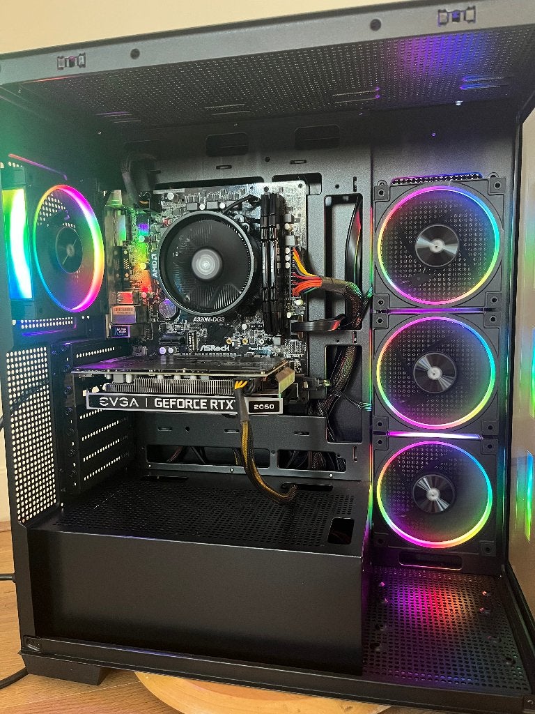 Garantie! ~ Game pc Ryzen 5, RTX 2060, 16GB RAM, 500GB SSD, Computers en Software, Halderhof 16, 6721 XR BENNEKOM, Zelf gebouwde pc
