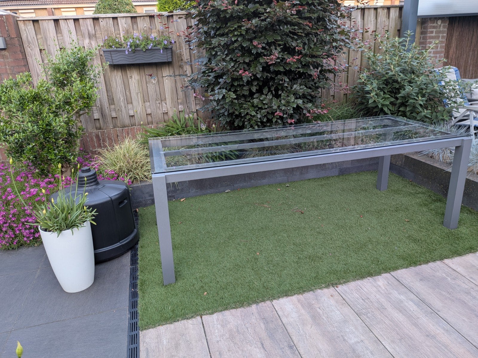 Fiore Mobili da Giardino tuintafel 220x90x75 cm, Ophalen, Rechthoekig