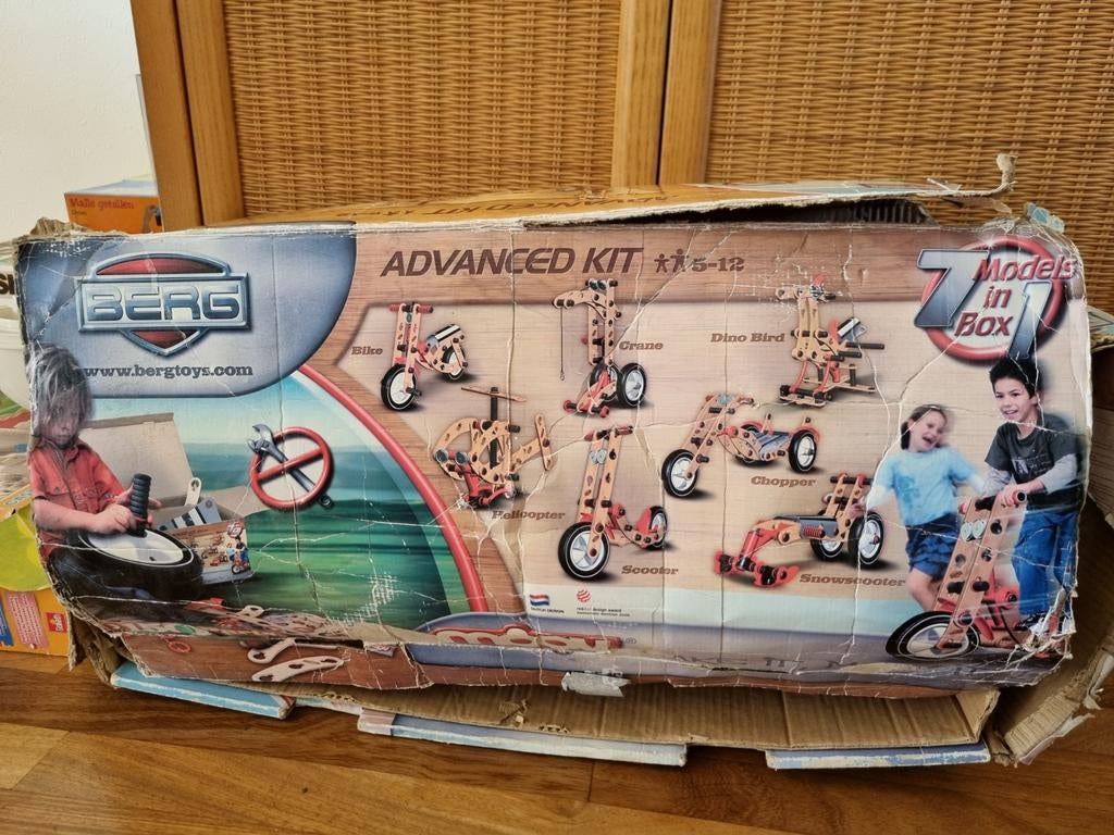 BERG Moov Advanced Kit Constructie Speelgoed, Kinderen en Baby's, Speelgoed | Bouwstenen, Gebruikt, Overige merken, Ophalen