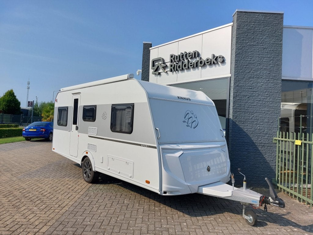 Knaus Sport 500 EU, Caravans en Kamperen, Caravans, Standaardzit, Bedrijf, Overige typen, 5 tot 6 meter