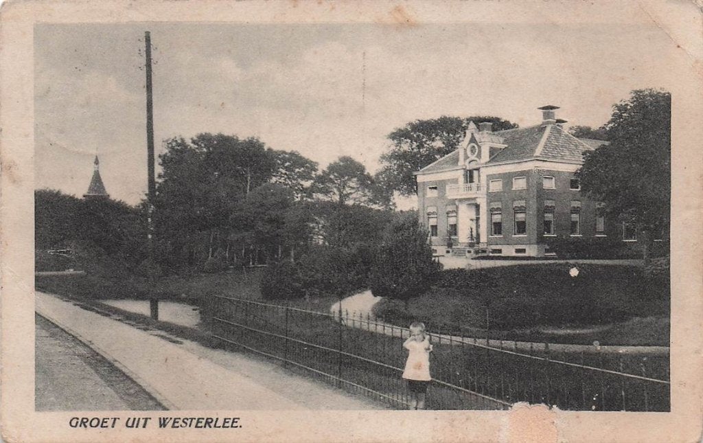 703-487-015 Groet uit Westerlee, Verzamelen, Verzenden, Voor 1920, Groningen