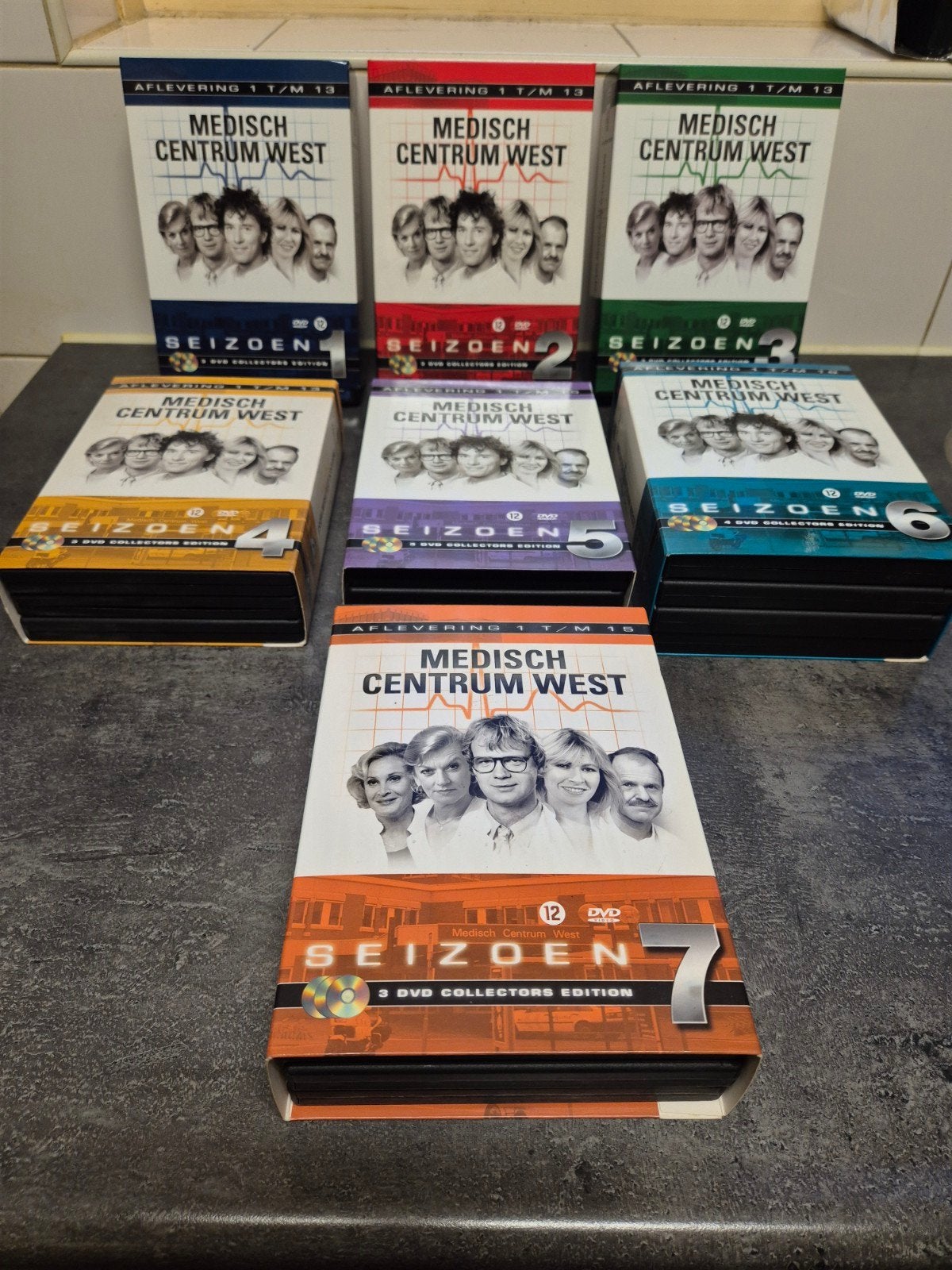 Medisch Gentrum West (dvd) Seizoen 1 t/m 7, Vanaf 12 jaar, Ophalen, Zo goed als nieuw, Drama