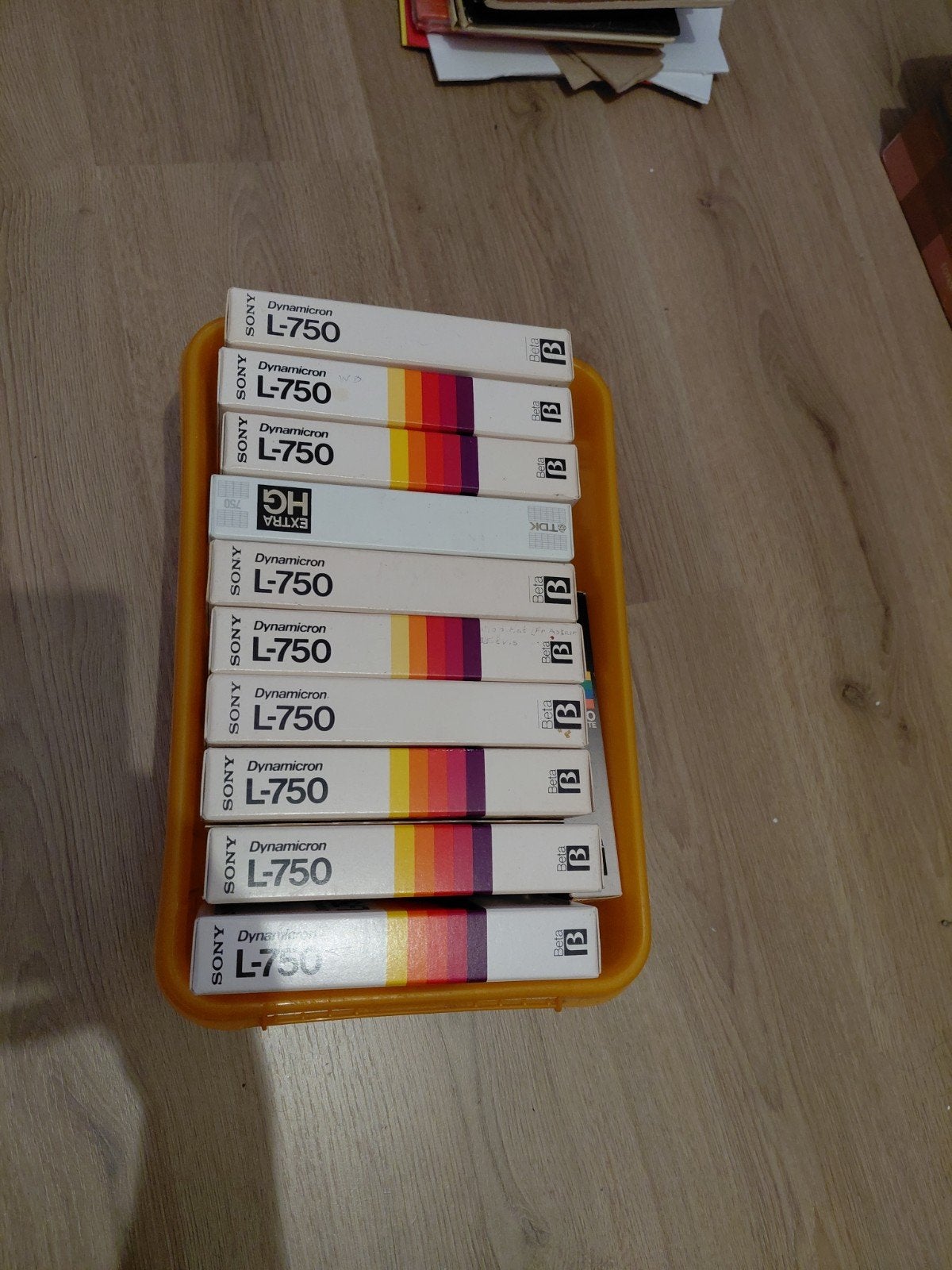 Partij Vintage Betamax Videobanden 21 stuks, Gebruikt, Alle leeftijden, Overige genres, Betamax