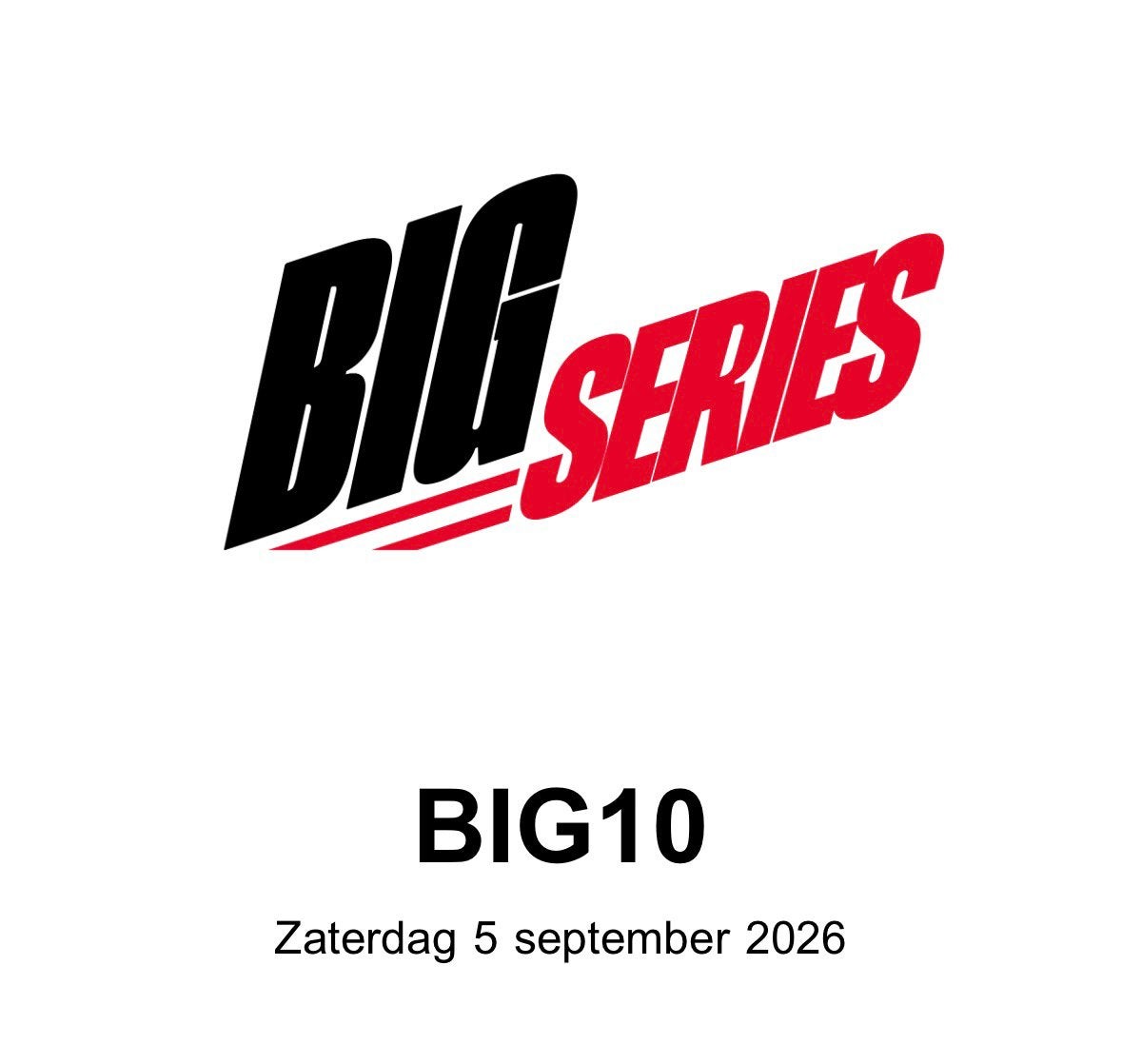 Ticket 10KM Big10 / NK, Tickets en Kaartjes, Evenementen en Festivals, Eén persoon
