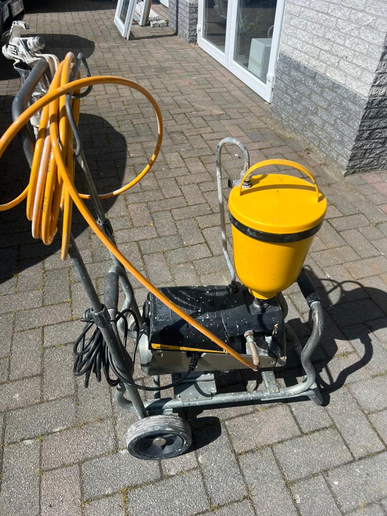 Wagner 23 sf plus airless, Ophalen of Verzenden, Zo goed als nieuw, Verfspuit of Verfpomp