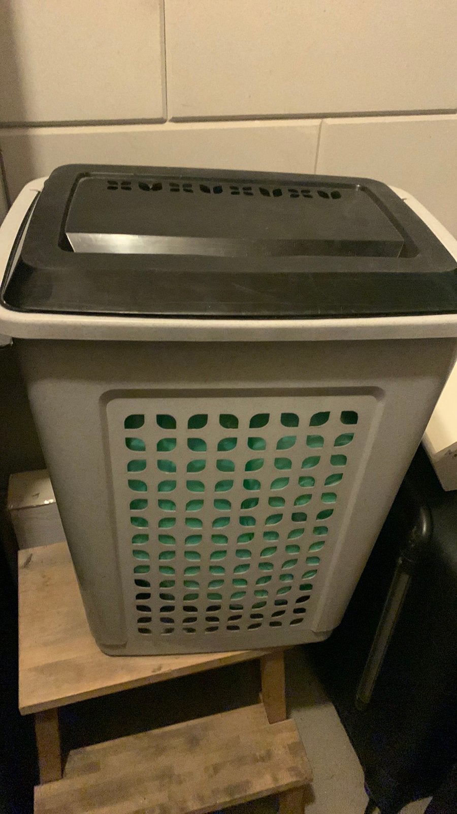 2 x wasmand jaren 70/80, Ophalen, Gebruikt