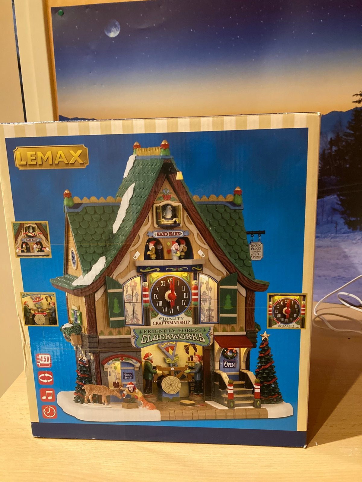 Santa,s  wonderland lemax friendly forrest, Ophalen of Verzenden, Zo goed als nieuw
