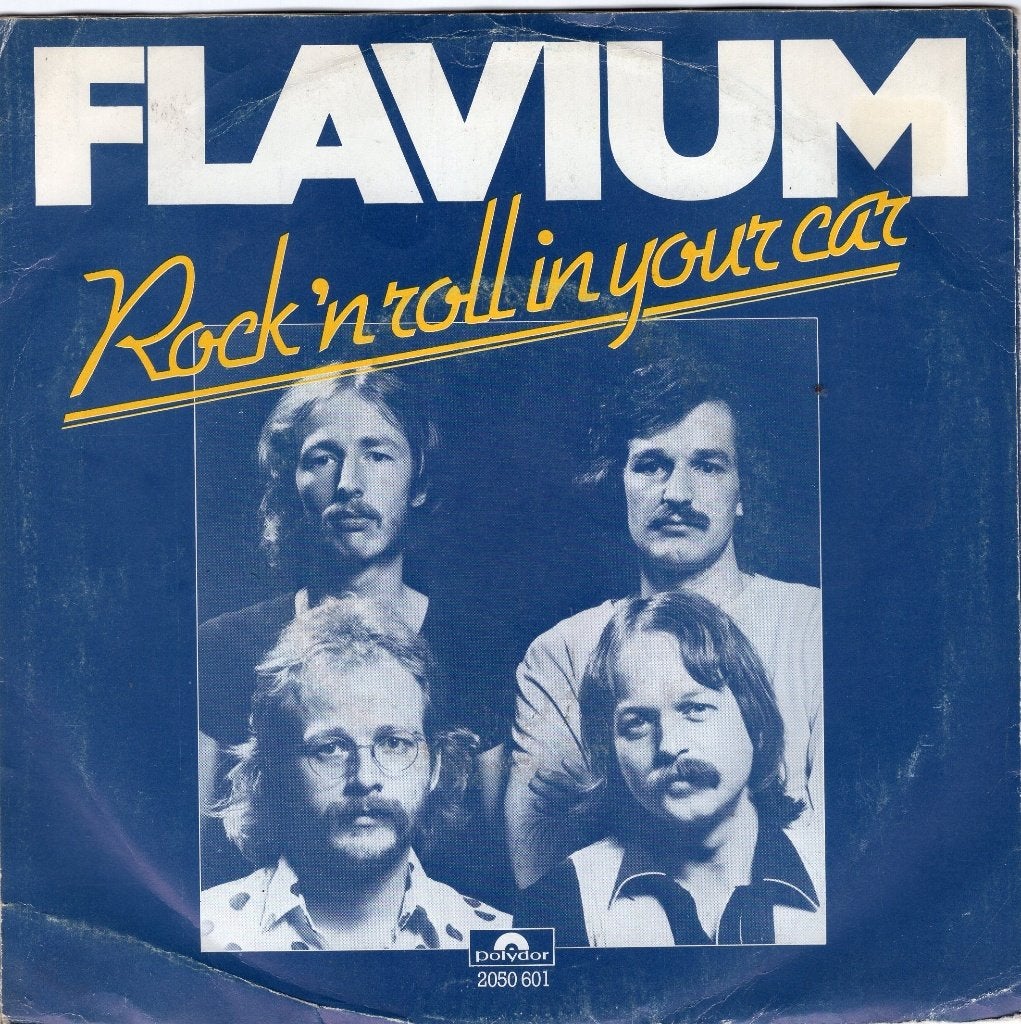 FLAVIUM  -  Rock 'n Roll in your car, Gebruikt, 7 inch, Pop, Fotohoes