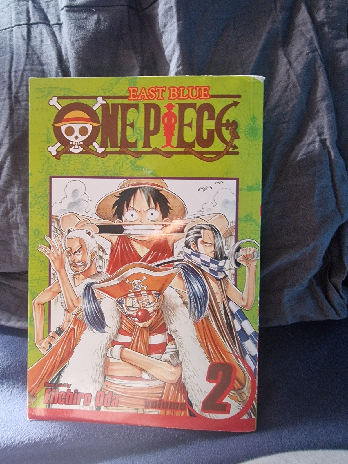 Eiichiro Oda - One Piece, Vol. 2, Eén stripboek, Ophalen of Verzenden, Zo goed als nieuw, Eiichiro Oda