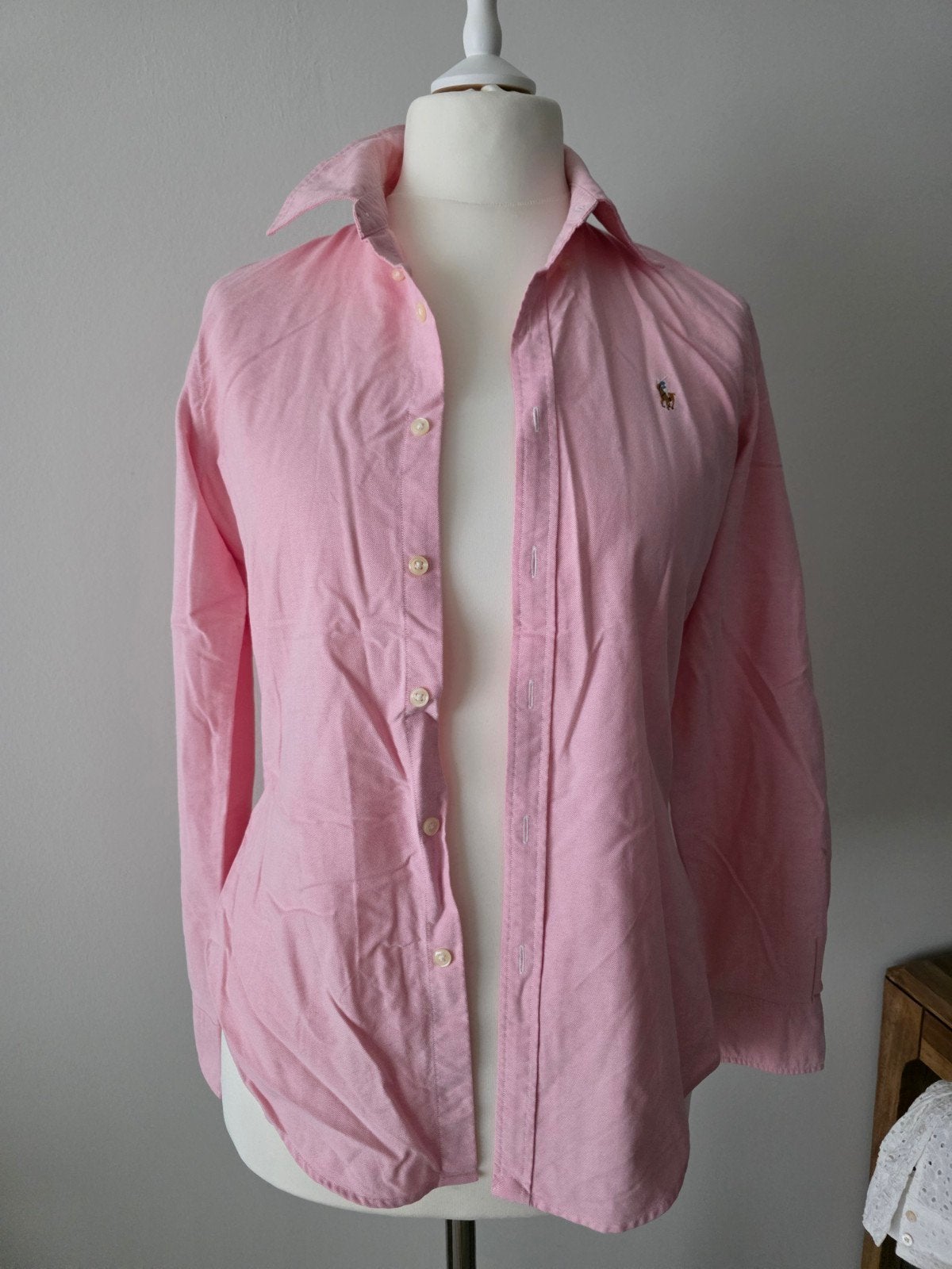 Ralph Lauren roze overhemd maat M, Maat 38/40 (M), Ophalen of Verzenden, Zo goed als nieuw, Ralph Lauren