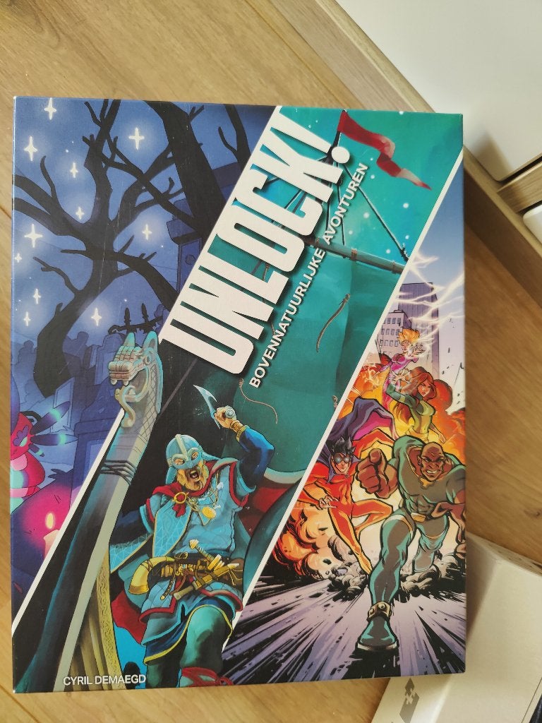 Bordspel Unlock!, Een of twee spelers, Ophalen of Verzenden, Zo goed als nieuw, Space Cowboys