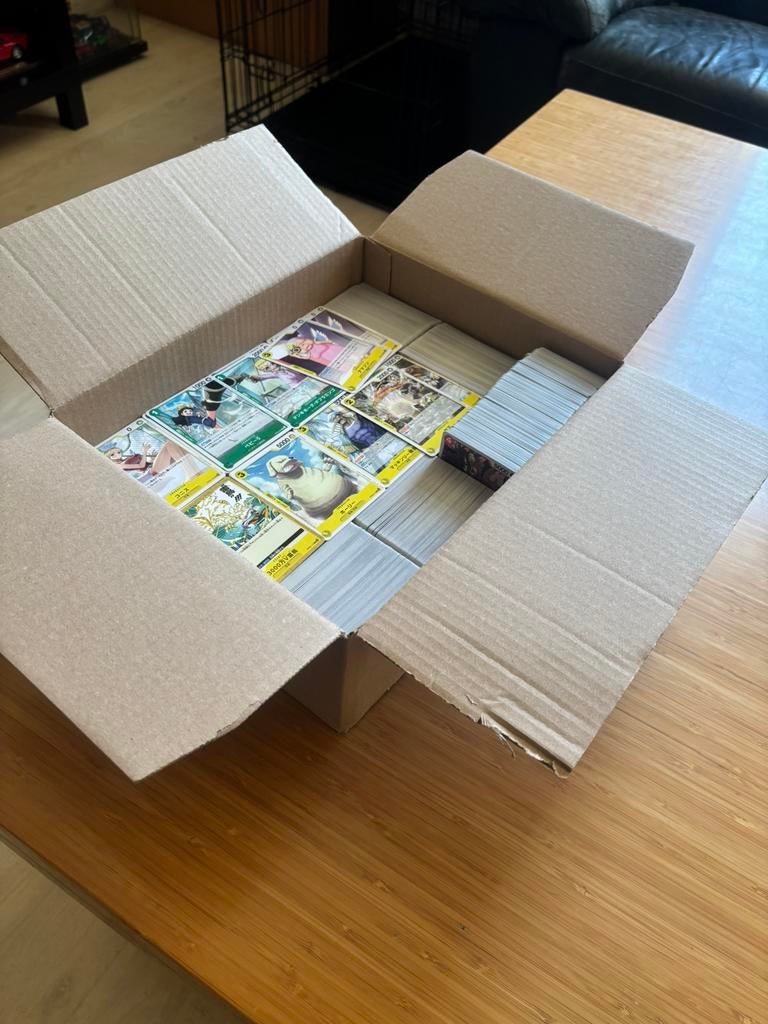 One piece bulk 2000+ kaarten, Ophalen of Verzenden, Zo goed als nieuw