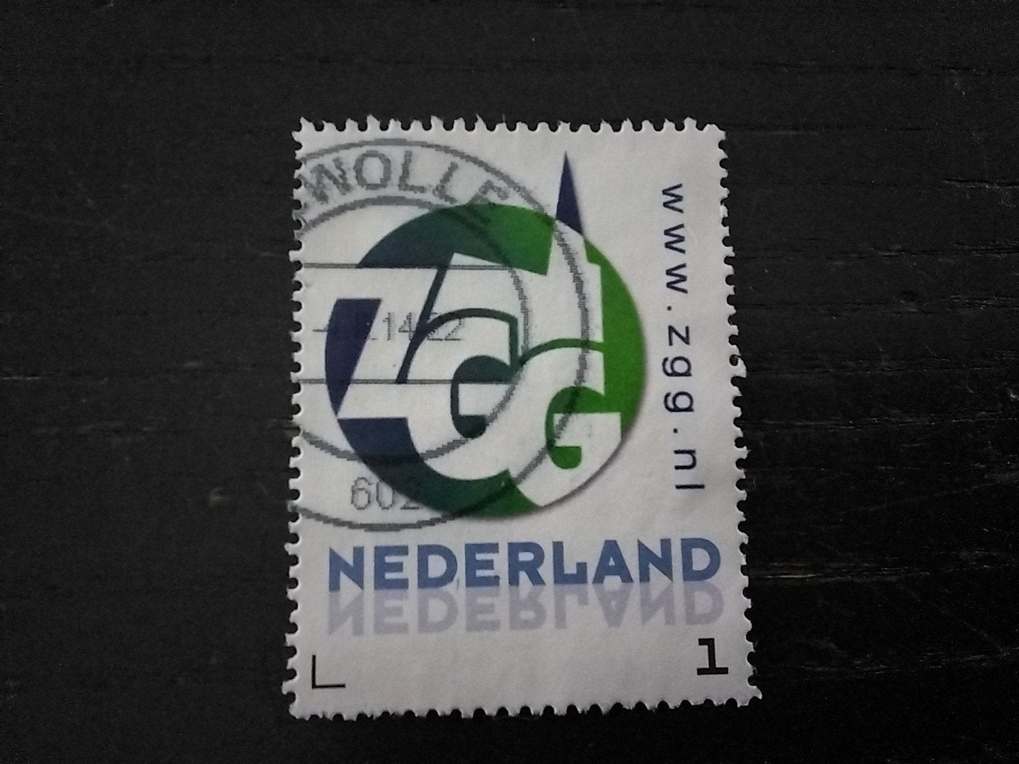 26116 Nederland persoonlijkheids zegel ZGG .nl, Ophalen of Verzenden, Gestempeld, Overige thema's