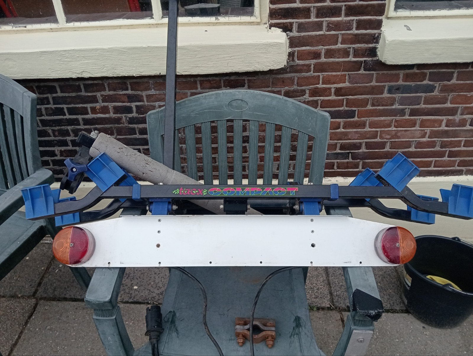 fietsendrager, Ophalen, Gebruikt, Trekhaakdrager