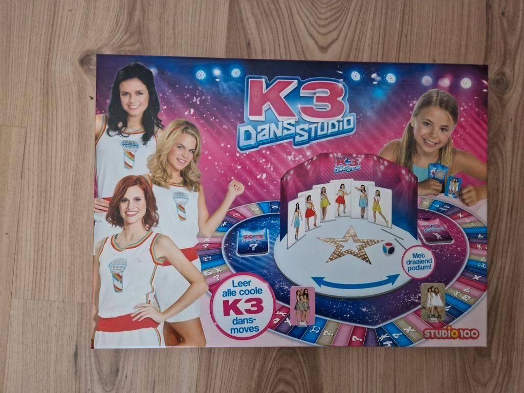 K3 Dans Studio spel, Ophalen of Verzenden, Zo goed als nieuw, Vijf spelers of meer, Studio 100