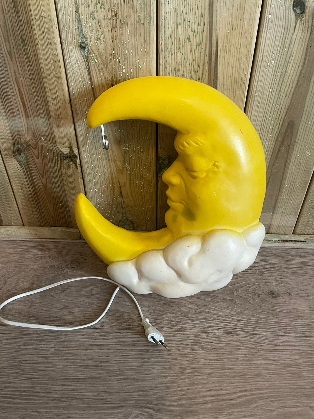 Vintage heico lamp, Ophalen, Kunststof, Gebruikt, Overige fittingen
