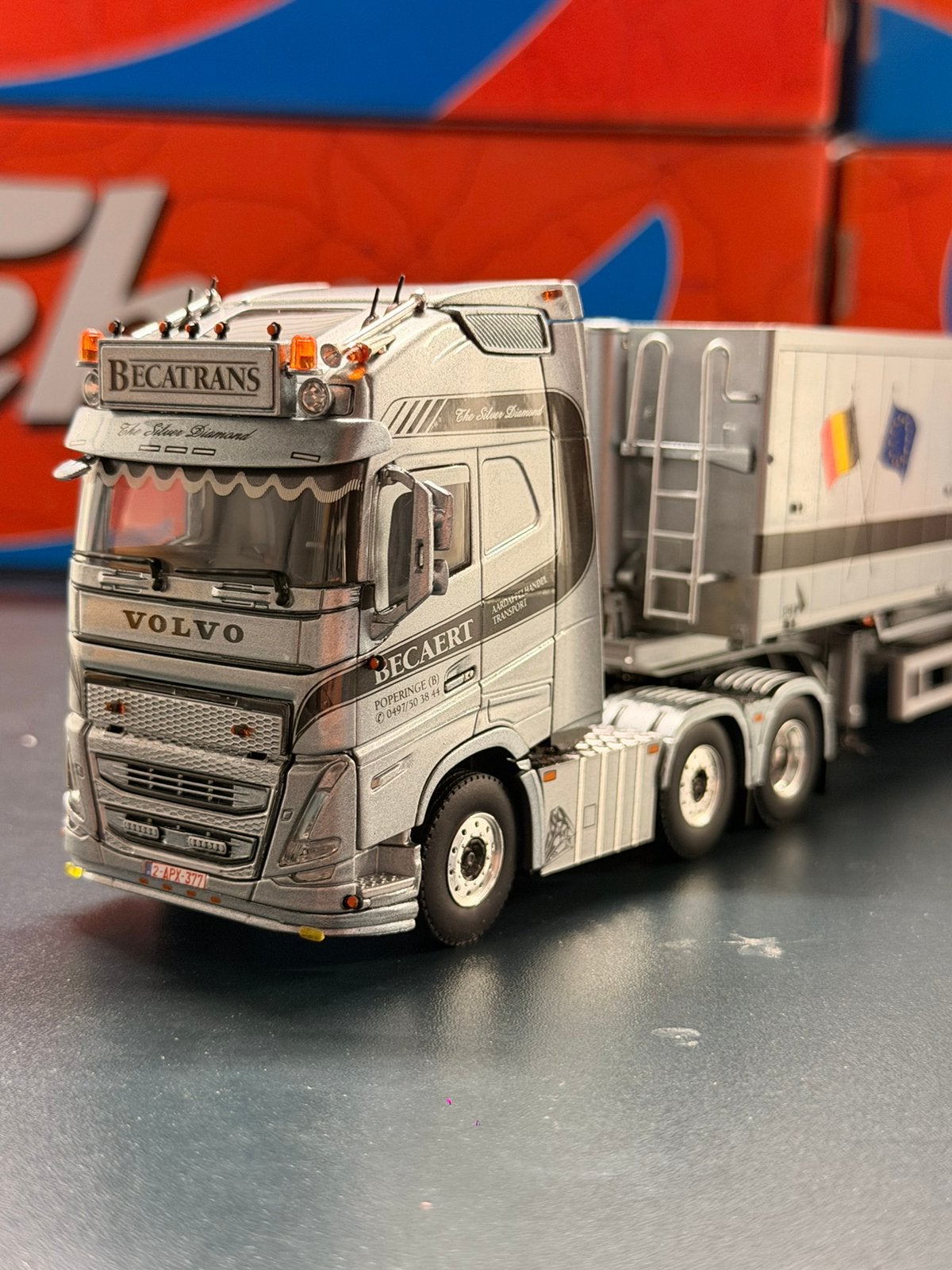 Tekno Volvo FH Beca Trans, Ophalen of Verzenden, Nieuw, Bus of Vrachtwagen, Wsi