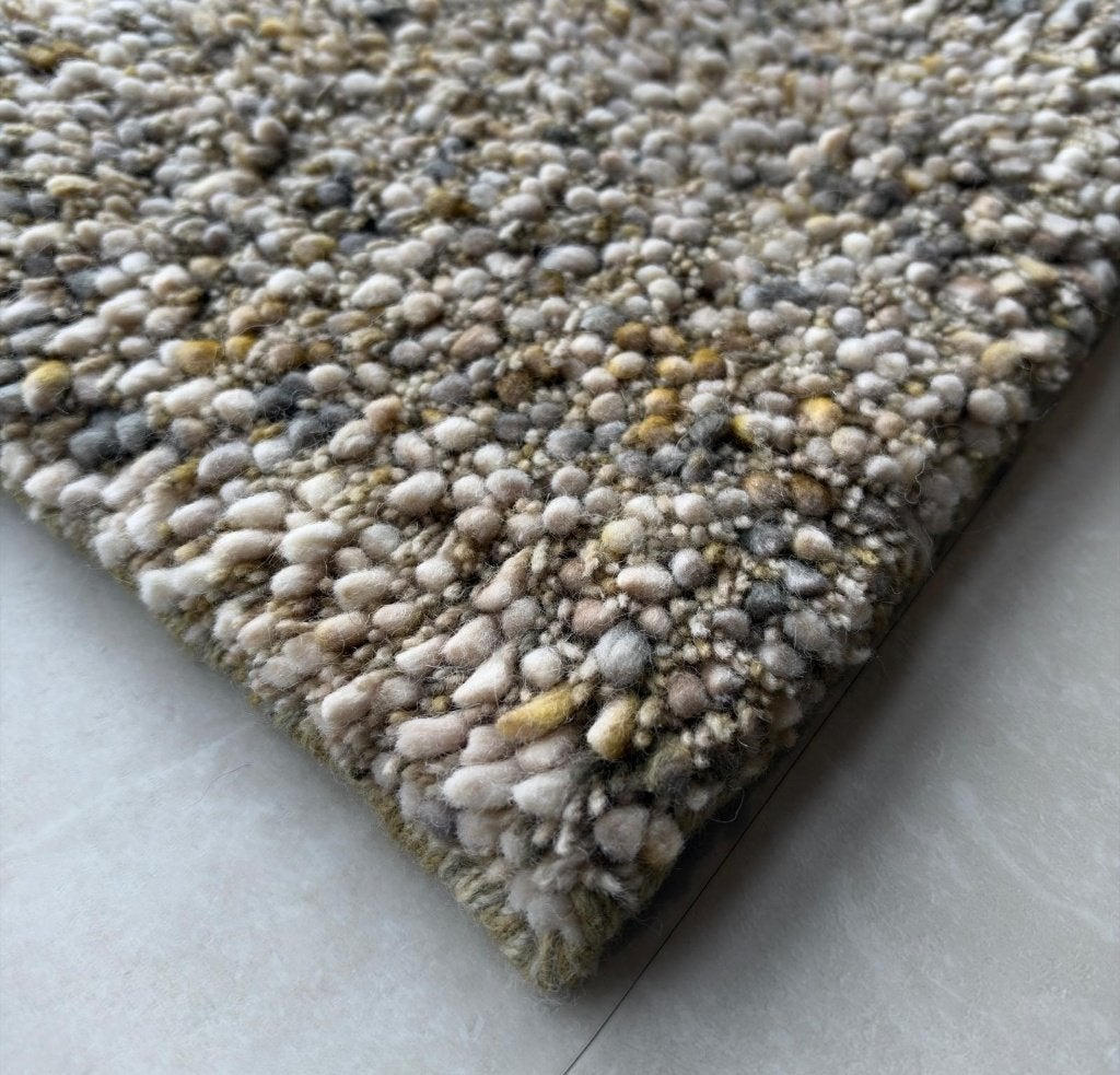 Vloerkleed Brinker Salsa Mustard 200x280cm, Geel, Brinker, Brinker, 200 cm of meer
