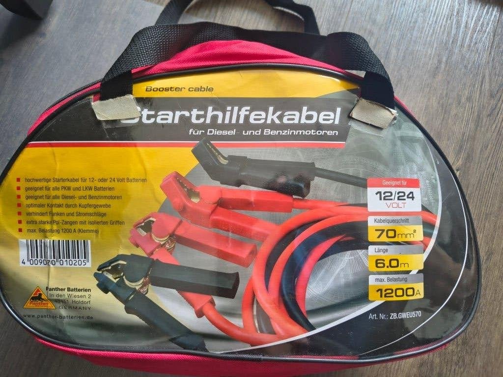 Professionele Startkabels 70 mm² 6 meter 1200A, Ophalen of Verzenden, Gebruikt