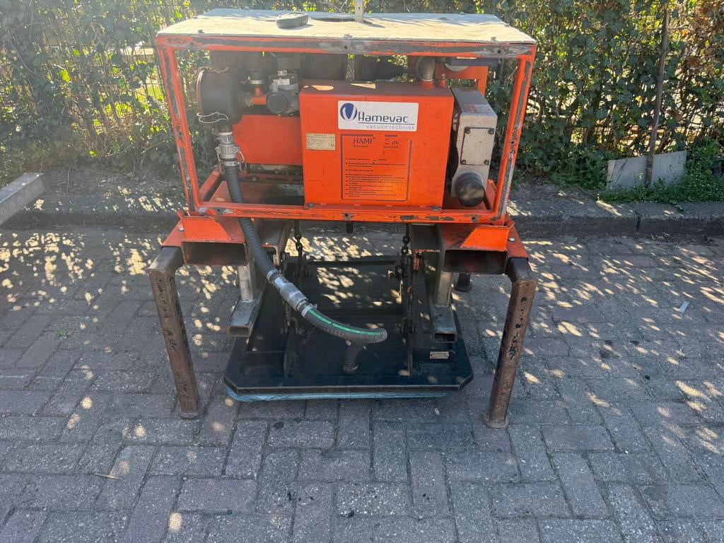 Hamevac vacuum unit diesel, Ophalen of Verzenden, Zo goed als nieuw