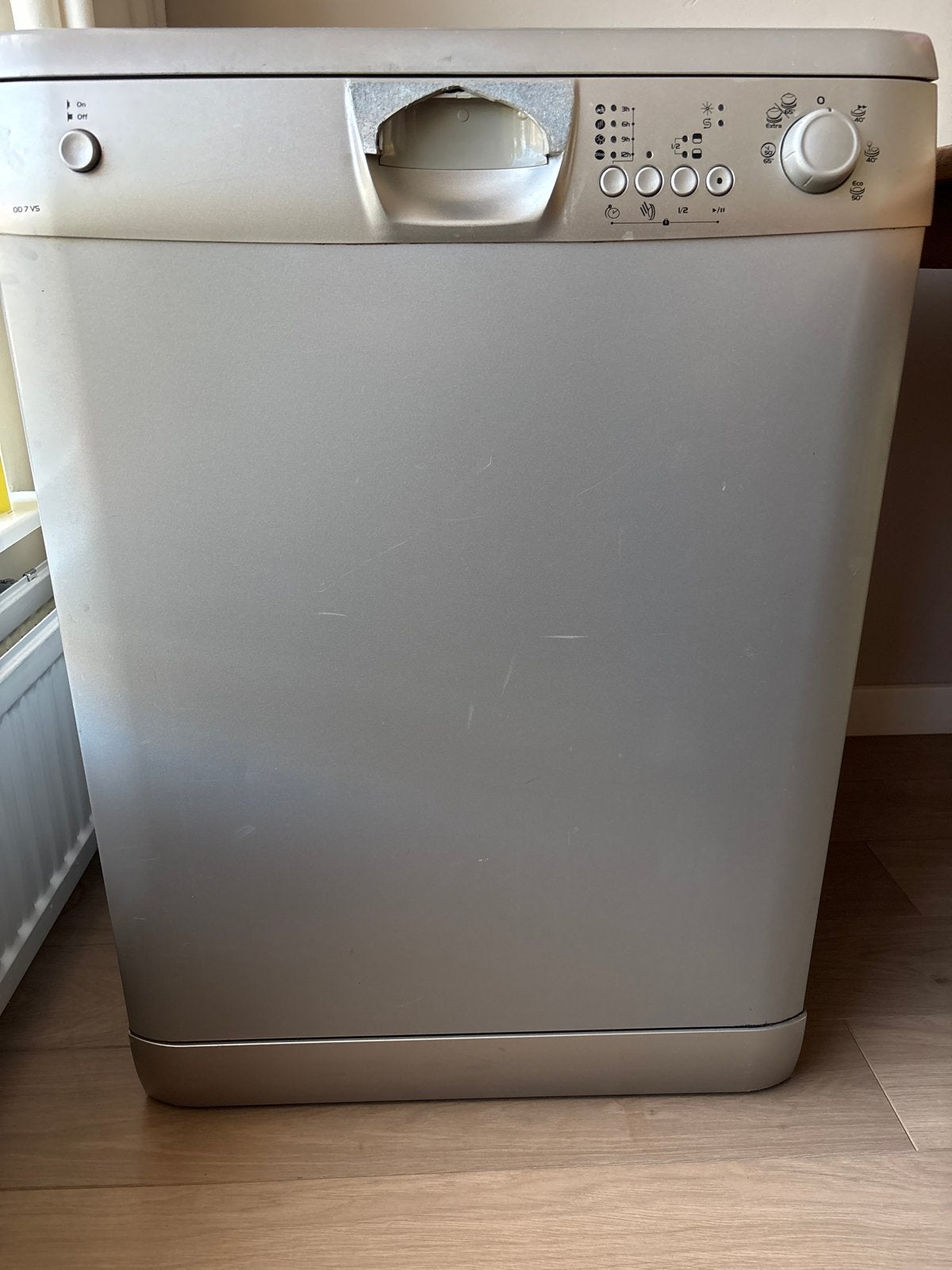 Ocean Vrijstaande Vaatwasser - werkt goed!, Ophalen, Gebruikt, Minder dan 85 cm, Eco programma
